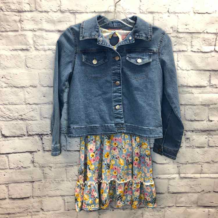 BCBGirls Floral Size 10 Girls Dress