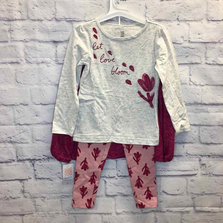 Just One You Pink Size 4T Girls 3 Piece Outfit