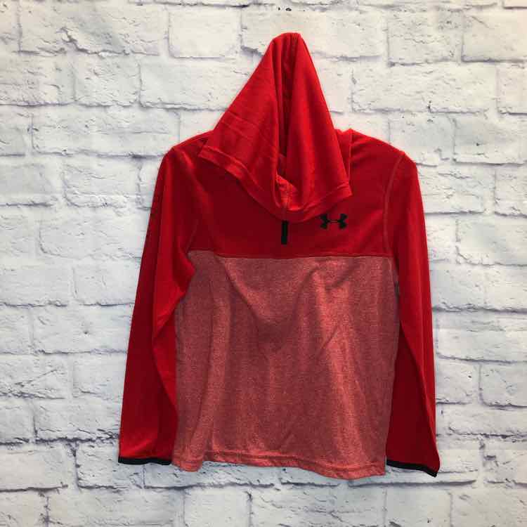 Under Armour Red Size 8 Boys Long Sleeve Shirt