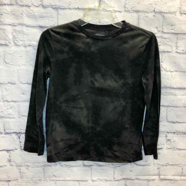 Old Navy Gray Size 10 Boys Long Sleeve Shirt