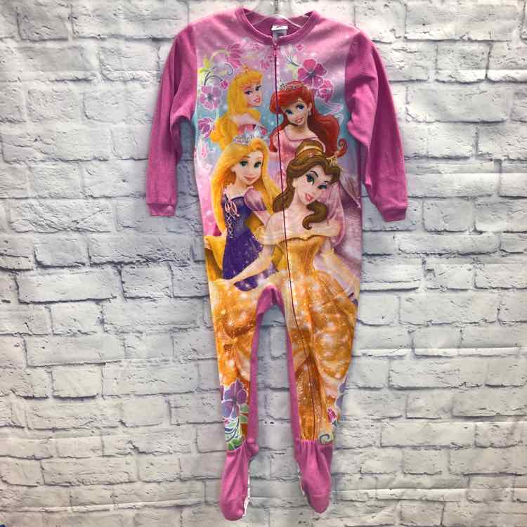 Disney Princess Pink Size 4T Fleece Girls One Piece