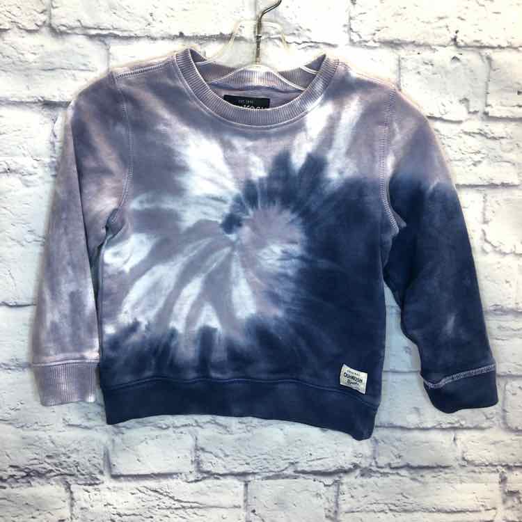 Oshkosh Purple Size 4T Boys Sweatshirts/Hoodie