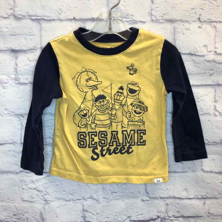 Gap Yellow Size 2T Boys Long Sleeve Shirt