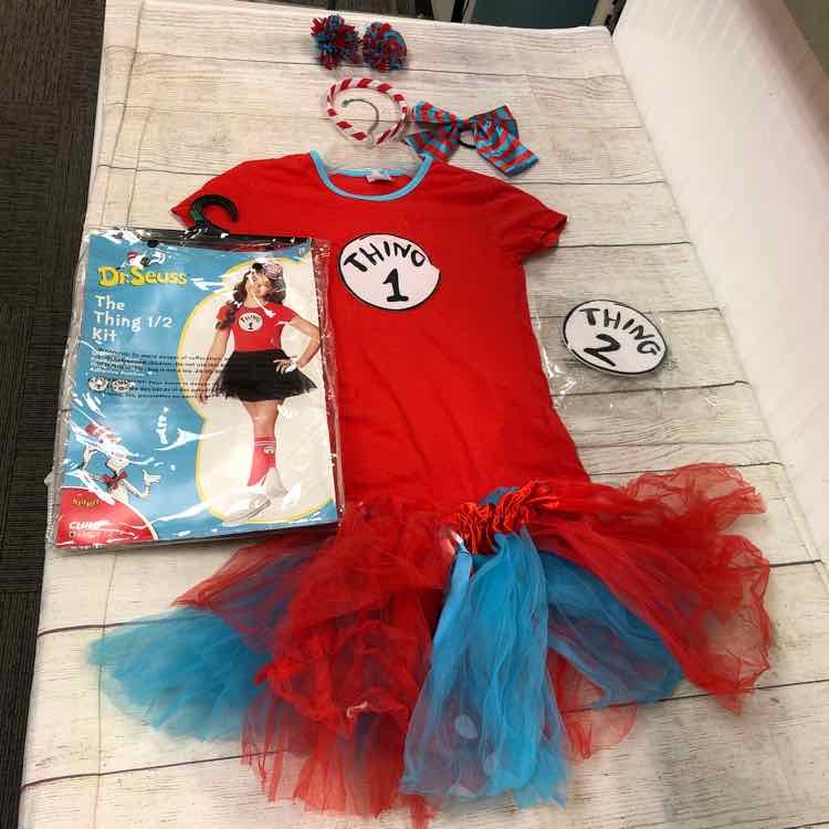 Spirit Red Size 12 Dr. Seuss The Thing 1/2 Kit Halloween Costume