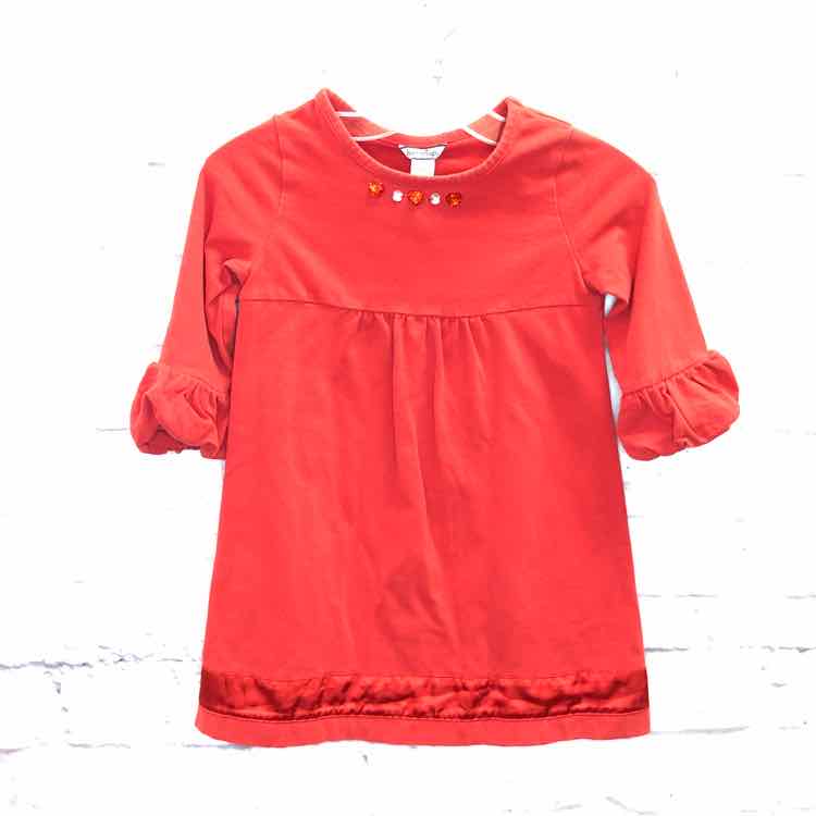 Hartstrings Red Size 4T Girls Dress