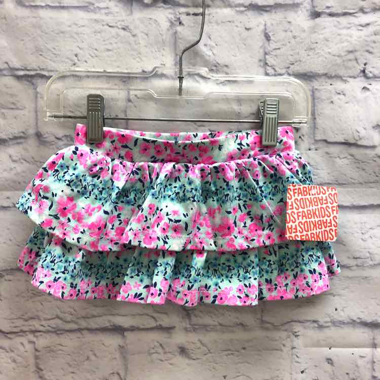 Fabkids Floral Size 2T Girls Skirt