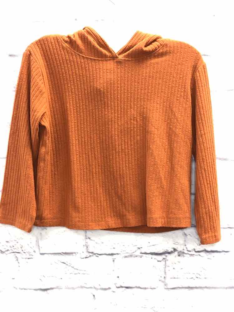 Cat & Jack Orange Size 4T Girls Long Sleeve Shirt