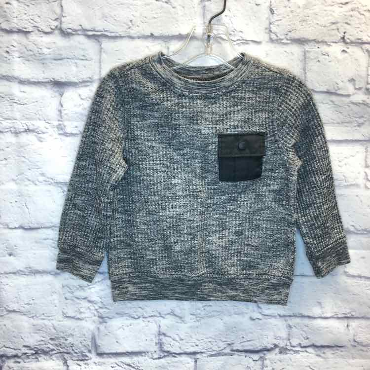 Old Navy Gray Size 2T Boys Long Sleeve Shirt