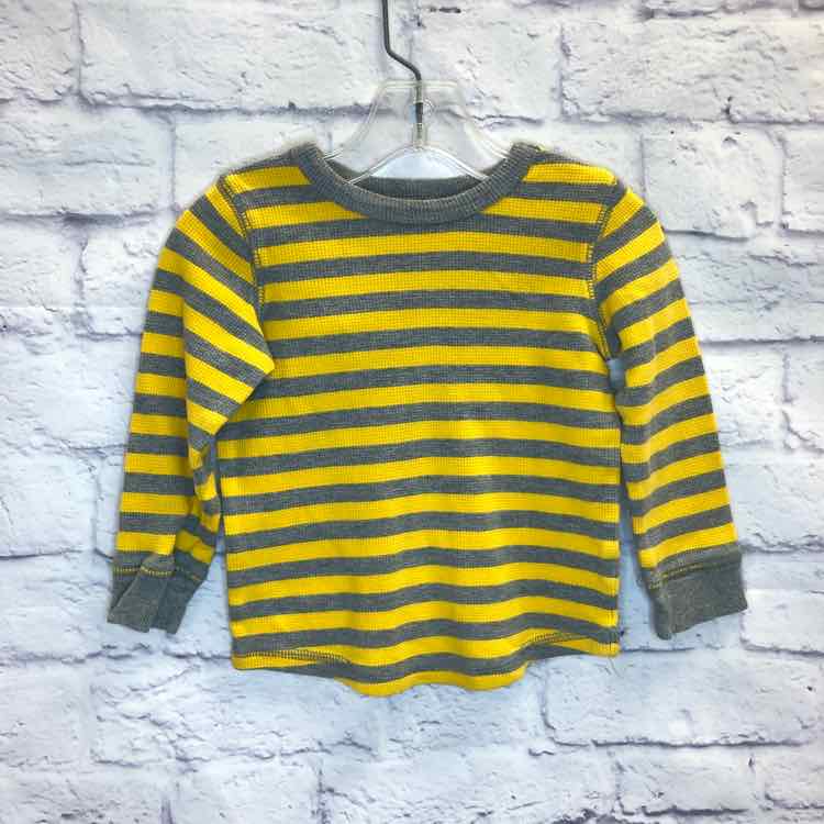 Jumping Beans Stripe Size 24 Months Boys Long Sleeve Shirt