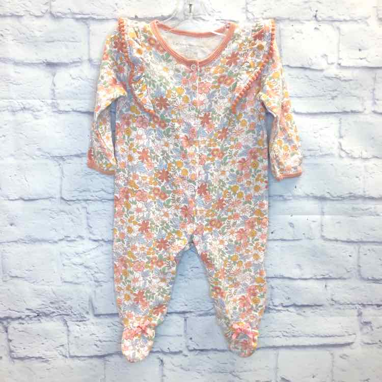 Catherine Malandrino Floral Size 6-9 Months Girls Sleeper