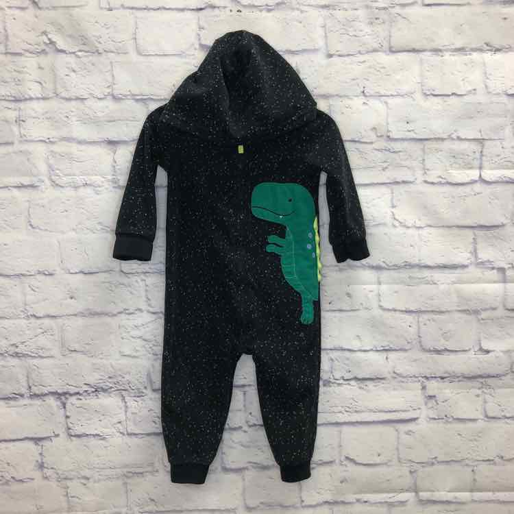 Child of Mine Black Size 18 Months Boys Romper
