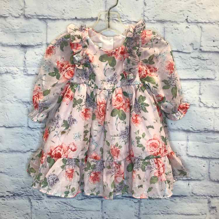 Pippa & Julie Floral Size 12 Months Girls Dress
