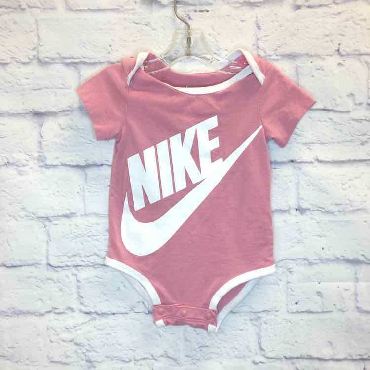 Nike Pink Size 0-6 Months Girls Bodysuit