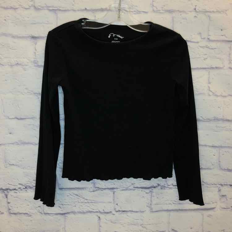 Art Class Black Size 8 Girls Long Sleeve Shirt