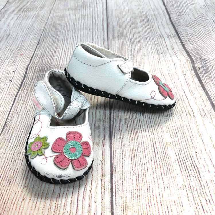 Pediped White Size 6-12 Months Girls Casual Shoes