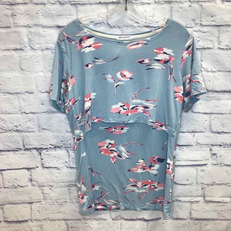 Smallshow Blue Size M Nursing Top