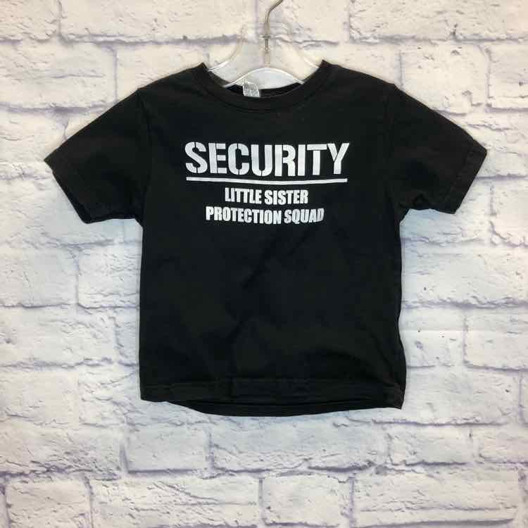 Rabbit Skins Black Size 2T Boys Short Sleeve Shirt