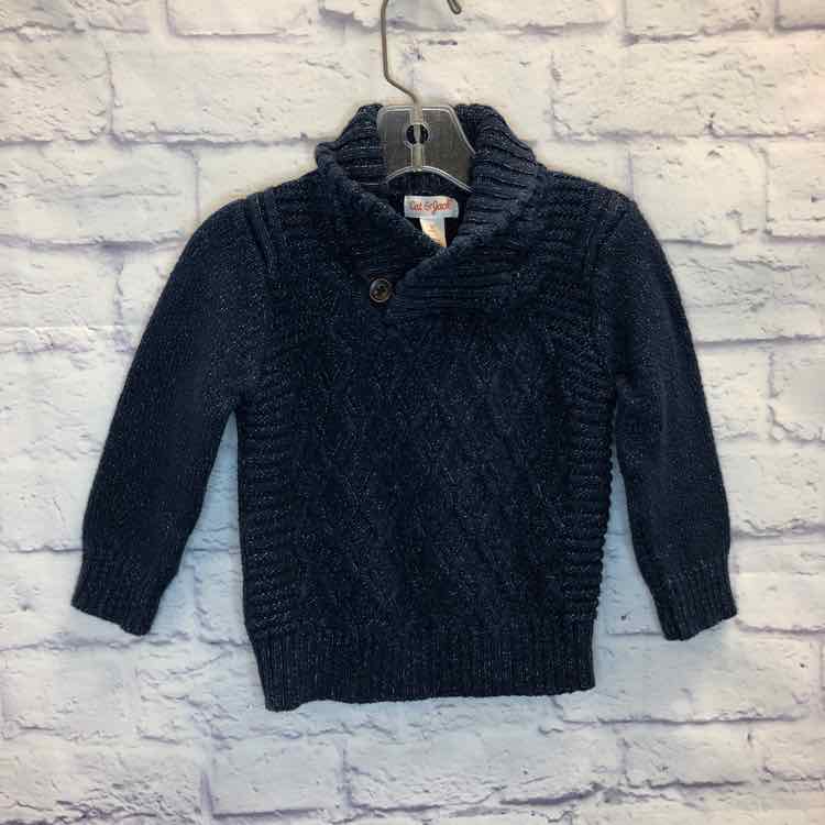 Cat & Jack Navy Size 2T Boys Sweater