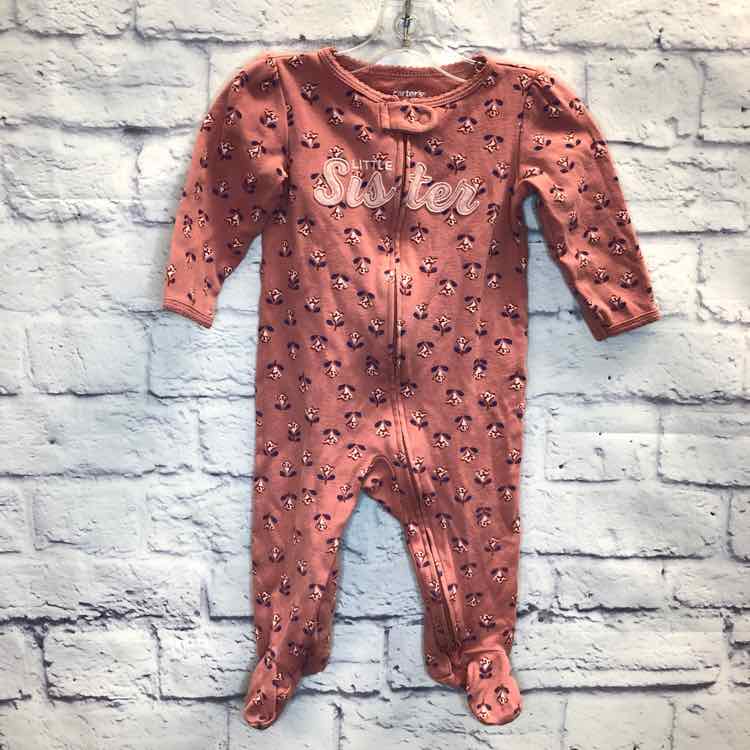 Carters Pink Size 9 Months Girls Sleeper