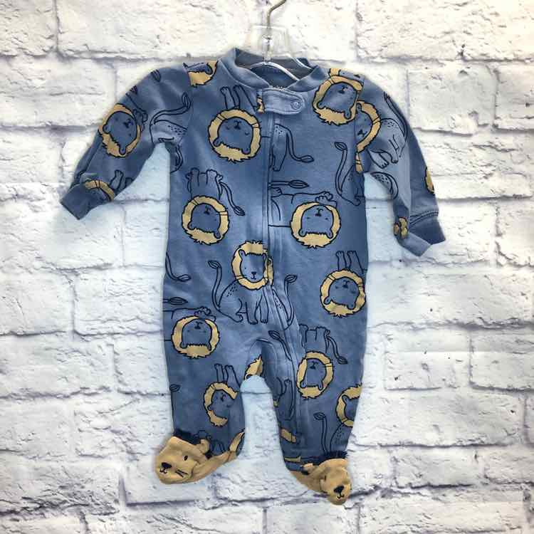 Carters Blue Size 3 Months Boys Sleeper