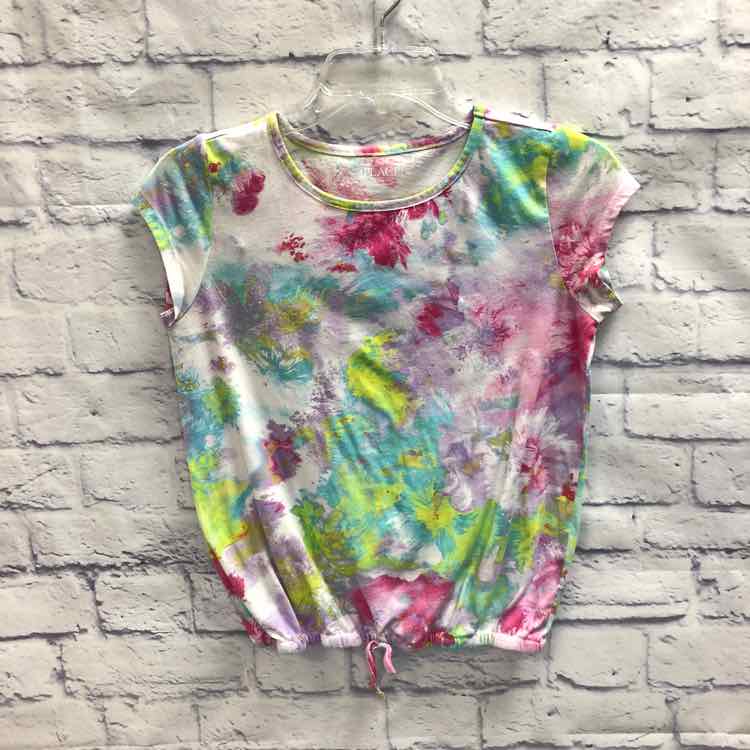 Childrens Place Multi-Color Size 14 Girls Short Sleeve Shirt