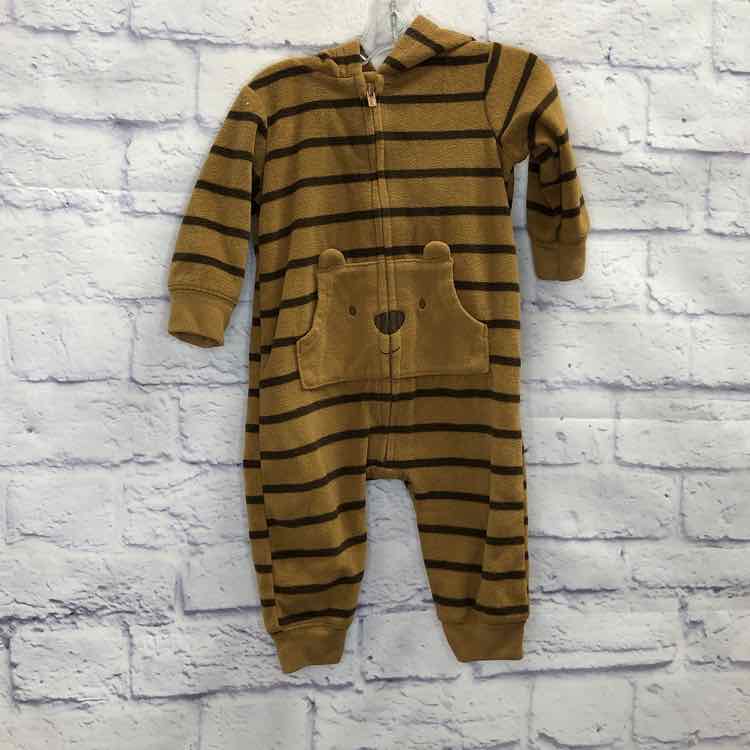 Just One You Brown Size 6 Months Boys Romper