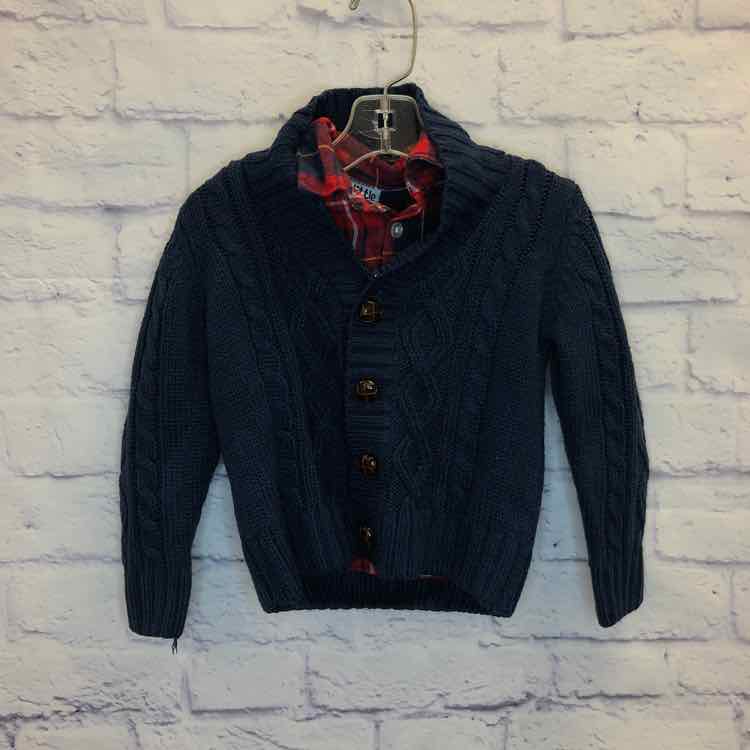 Little Lad Navy Size 24 Months Boys 2 Piece Outfit