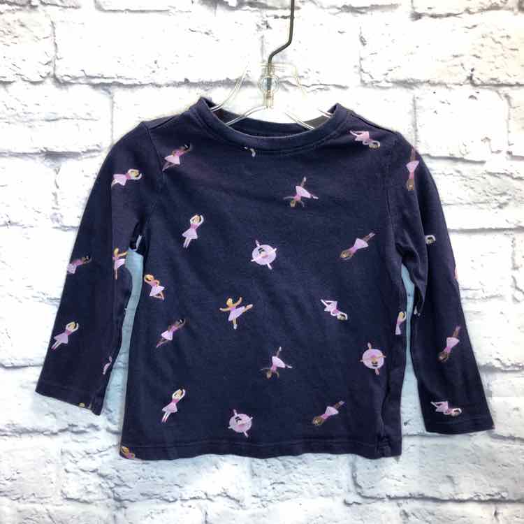 Old Navy Navy Size 2T Girls Long Sleeve Shirt