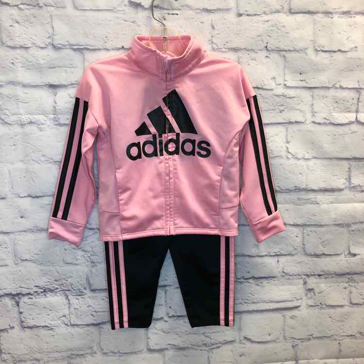 Adidas Pink Size 3T Girls 2 Piece Outfit