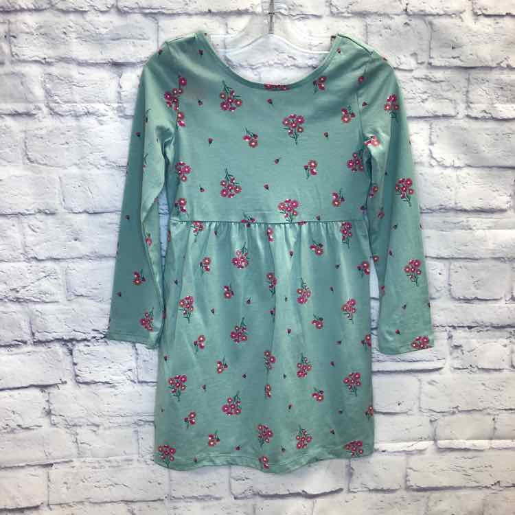 Carters Green Size 7 Girls Dress