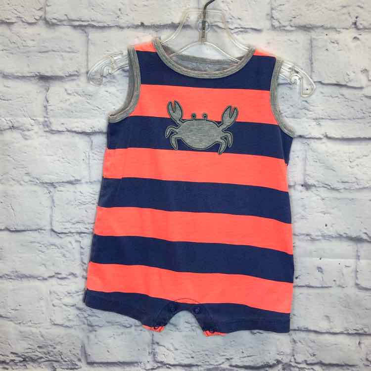 Carters Stripe Size 6 Months Boys One Piece
