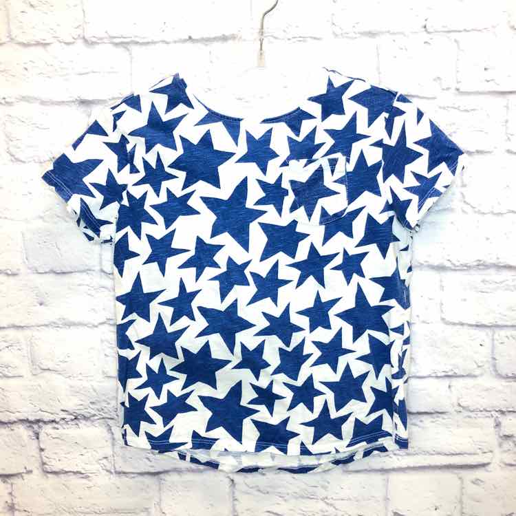 Hanna Andersson Blue Size 10 Girls Short Sleeve Shirt