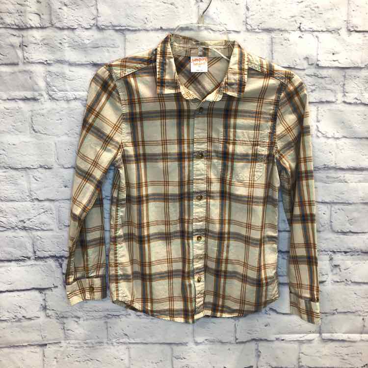 Jumping Beans Tan Size 10 Boy Polo or Button Down