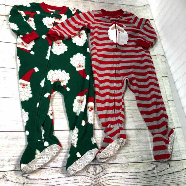 Just One You Red & Green Size 18 Months Boys Sleeper
