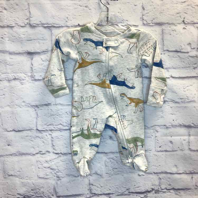 Carters Gray Size Newborn Boys Sleeper