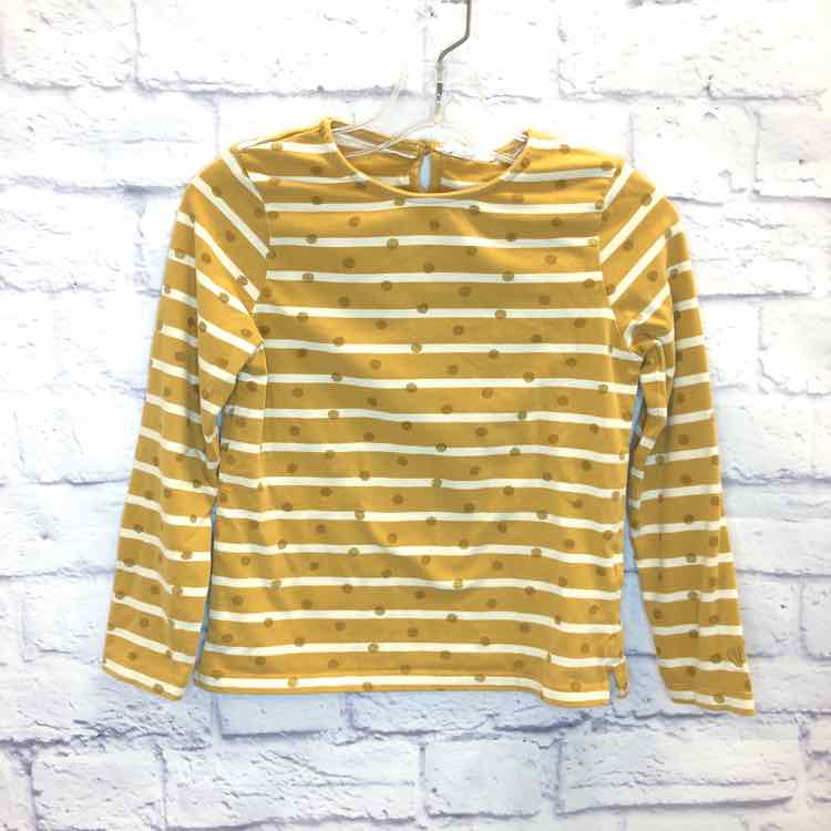 Fat Face Mustard Size 5 Girls Long Sleeve Shirt