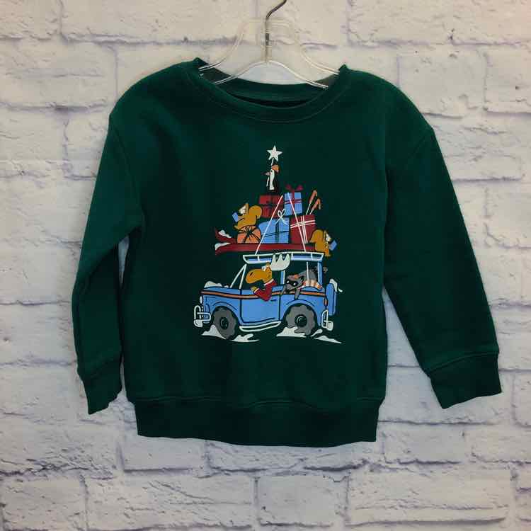 Jumping Beans Green Size 3T Boys Sweatshirts/Hoodie