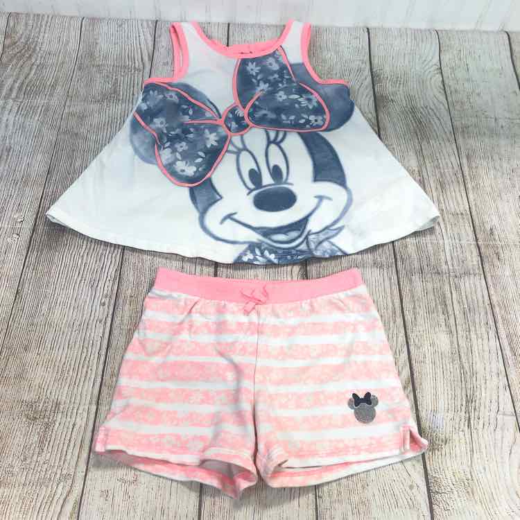 Disney Pink Size 5 Girls 2 Piece Outfit