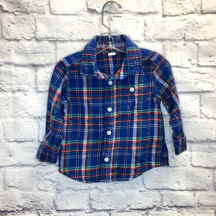 Old Navy Blue Size 2T Boy Polo or Button Down