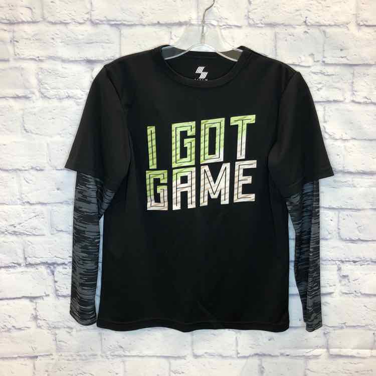 Childrens Place Black Size 10 Boys Long Sleeve Shirt