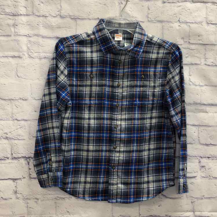 Gymboree Plaid Size 10 Boy Polo or Button Down