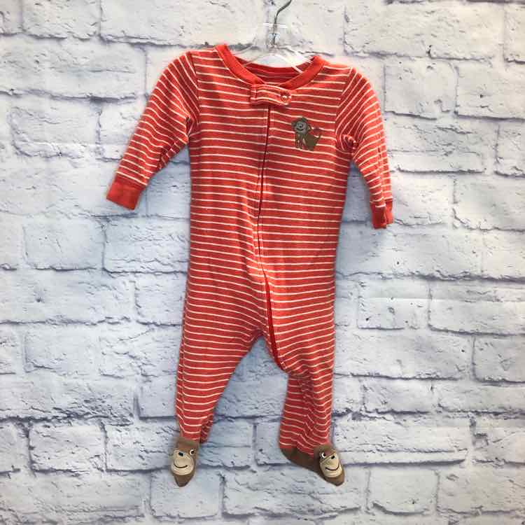 Carters Orange Size 9 Months Boys Sleeper