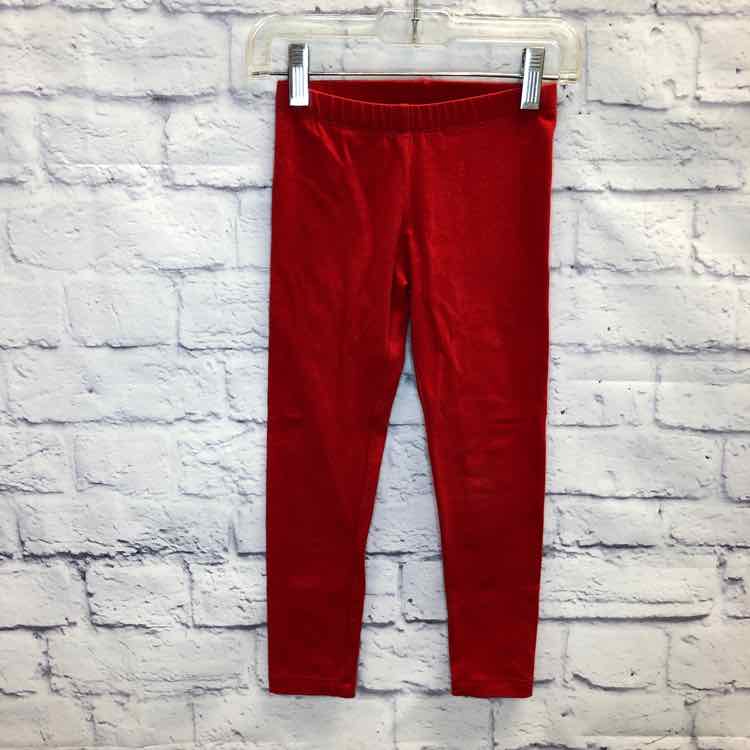 Cat & Jack Red Size 4T Girls Leggings