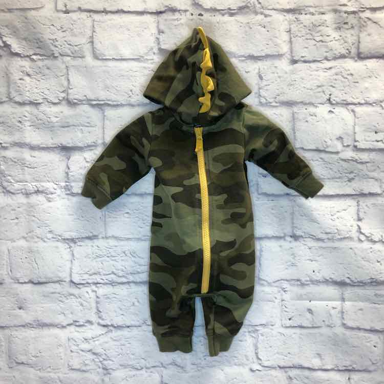 Carters Camo Size Newborn Boys Romper