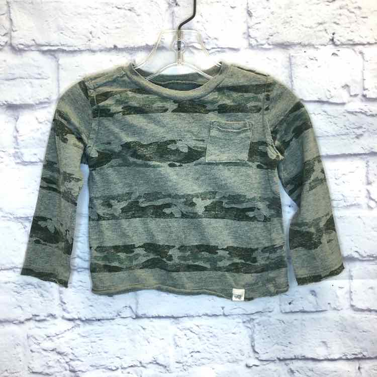 Burts Bees Green Size 12 Months Boys Long Sleeve Shirt