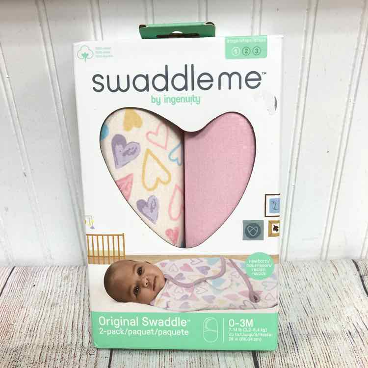 SwaddleMe Pink Size 0-3 Months Girls Swaddle