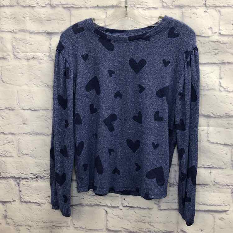 Cat & Jack Blue Size 7 Girls Long Sleeve Shirt