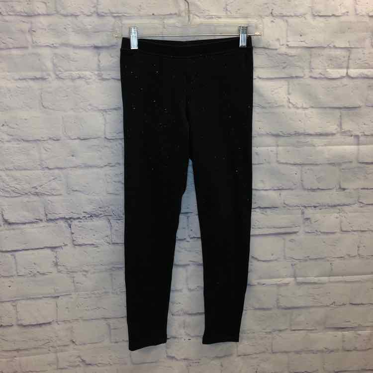 Cat & Jack Black Size 10 Girls Leggings