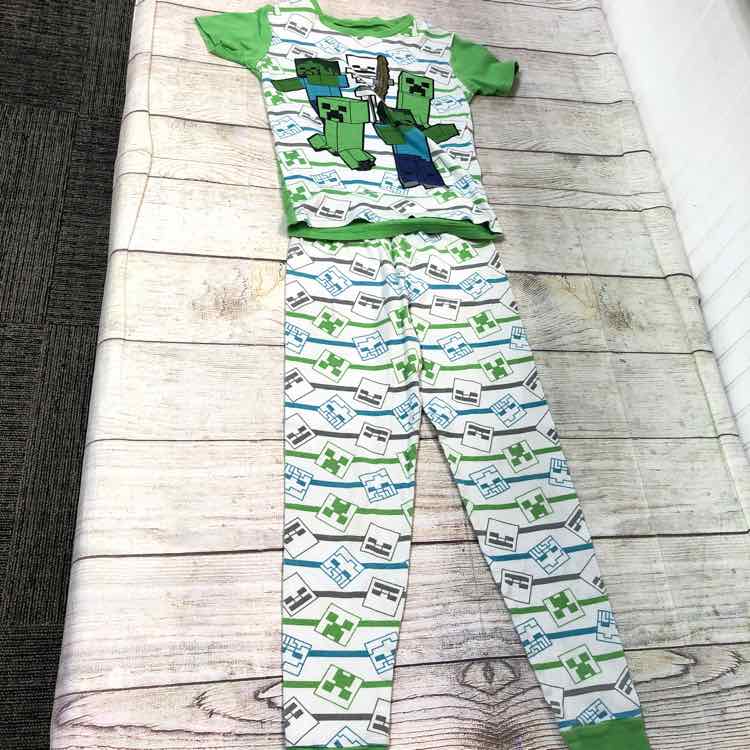 Minecraft Green Size 10 Boys Pajamas