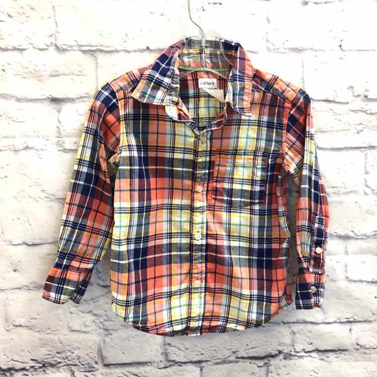 Carters Plaid Size 2T Boy Polo or Button Down